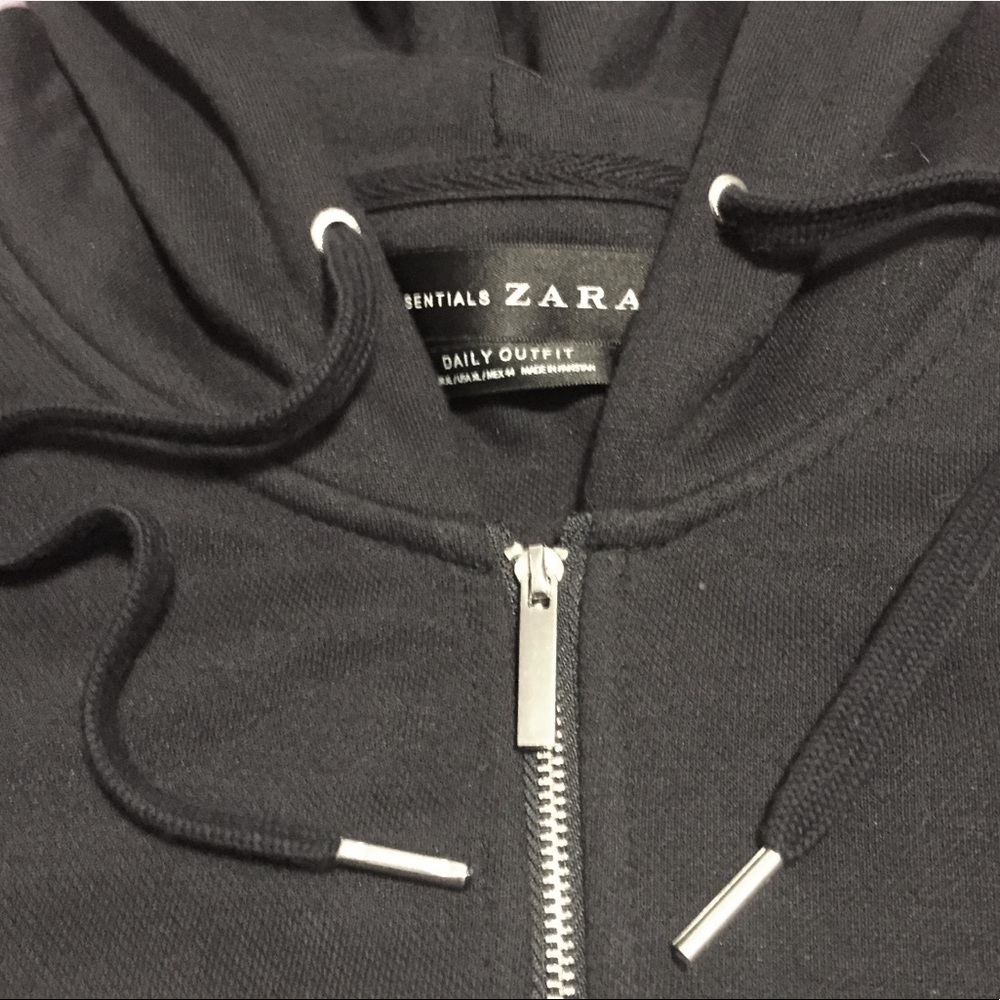 NWOT⭐️Zara Long Sleeve FULL Zip Sweatshirt/Hoodie